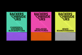 Backers Buchbindekurs 